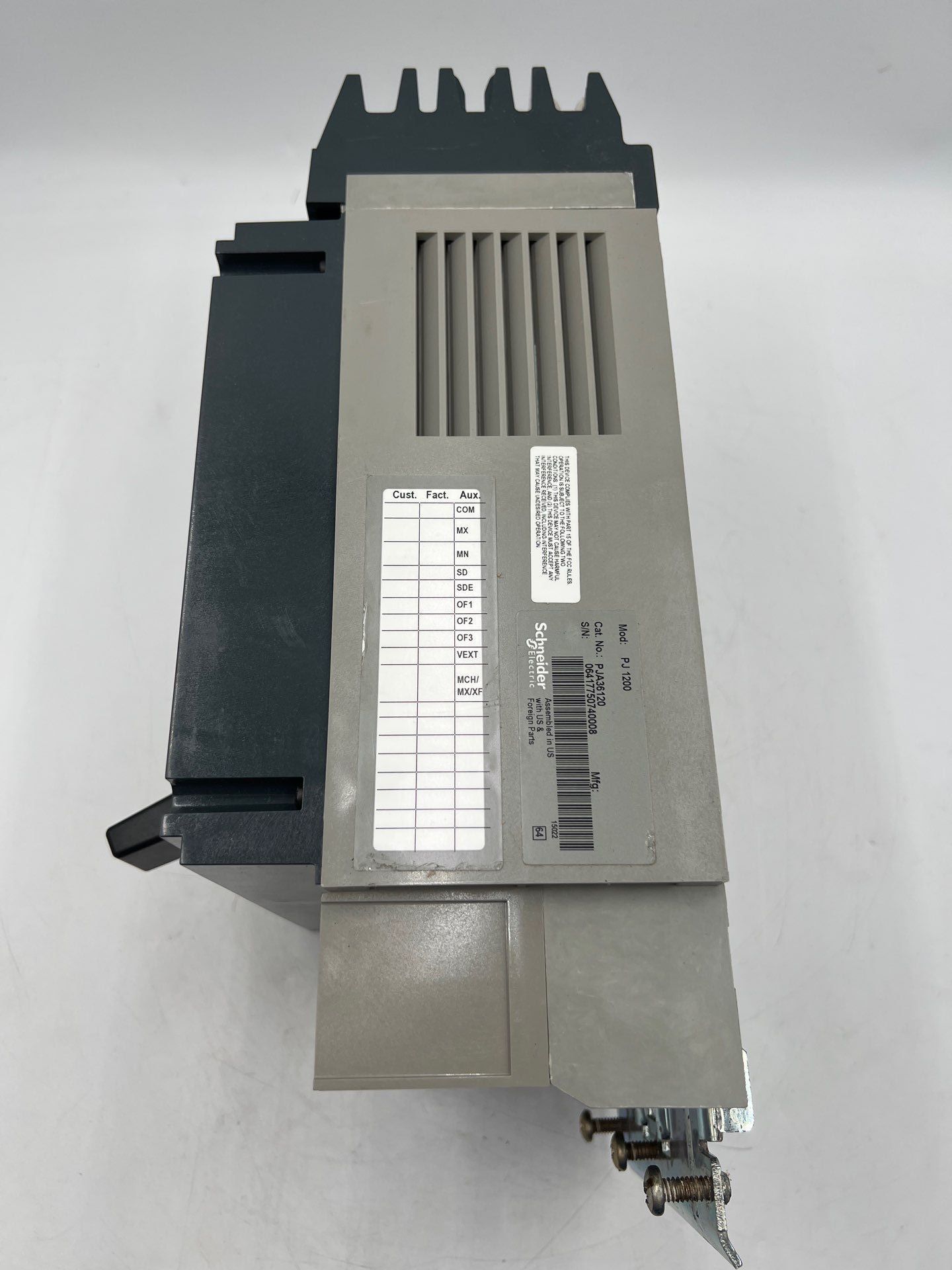 Square D PJA36120 Used