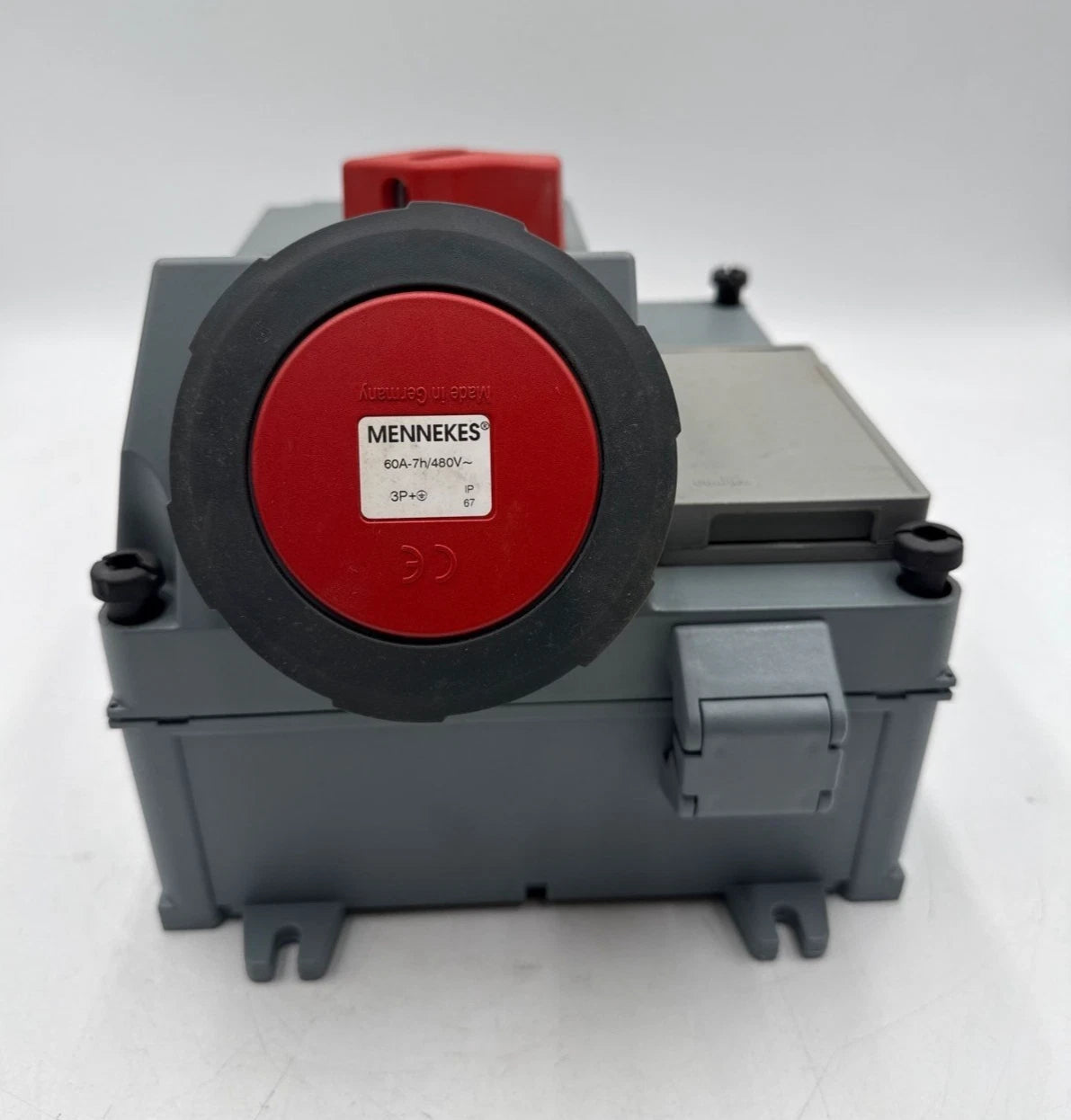 Mennekes AMX2A-ME460MI7 Pin and Sleeve Switched Interlocked Receptacle 60A 480V New