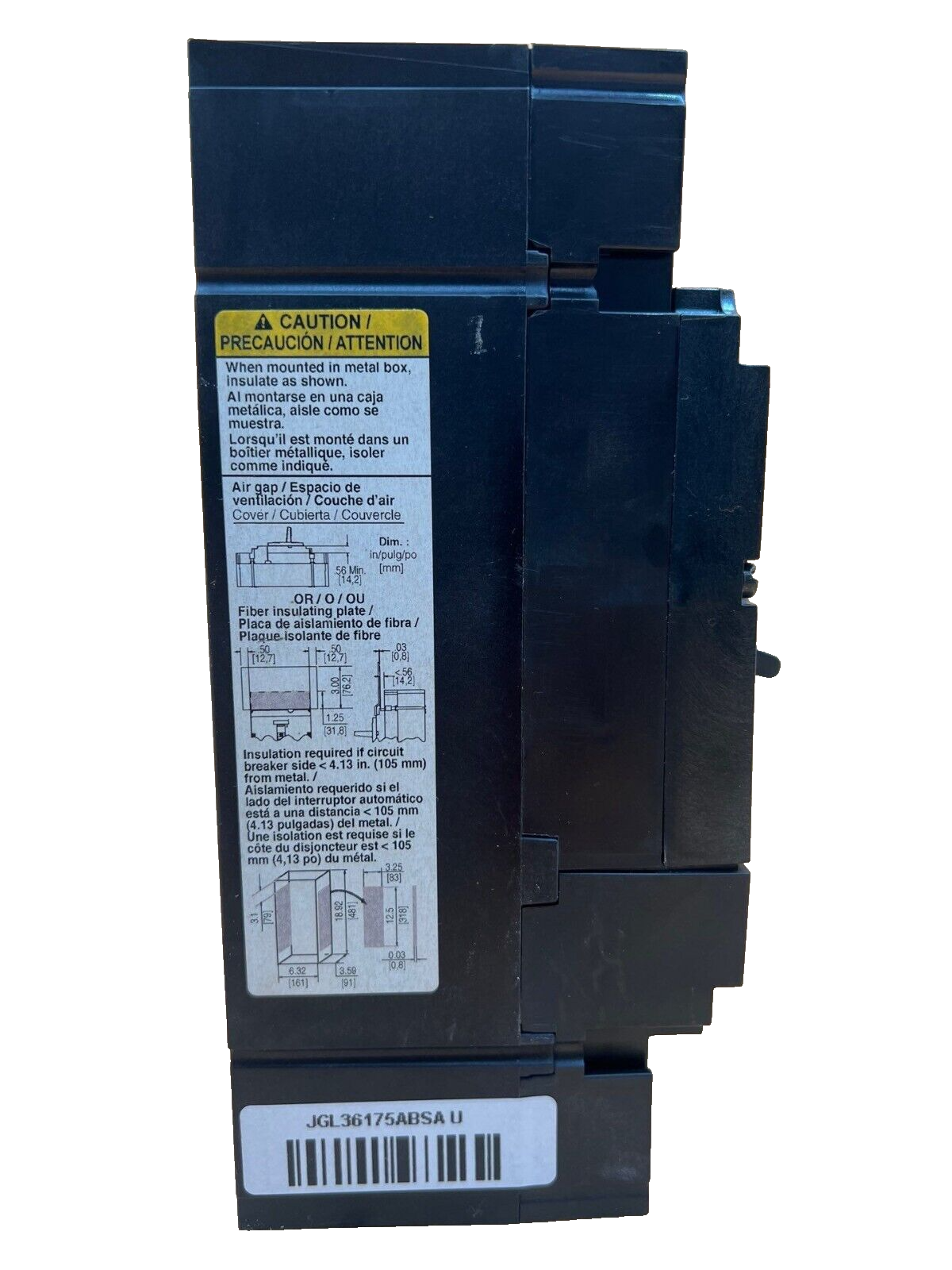 Square D JGL36175ABSAYP Used