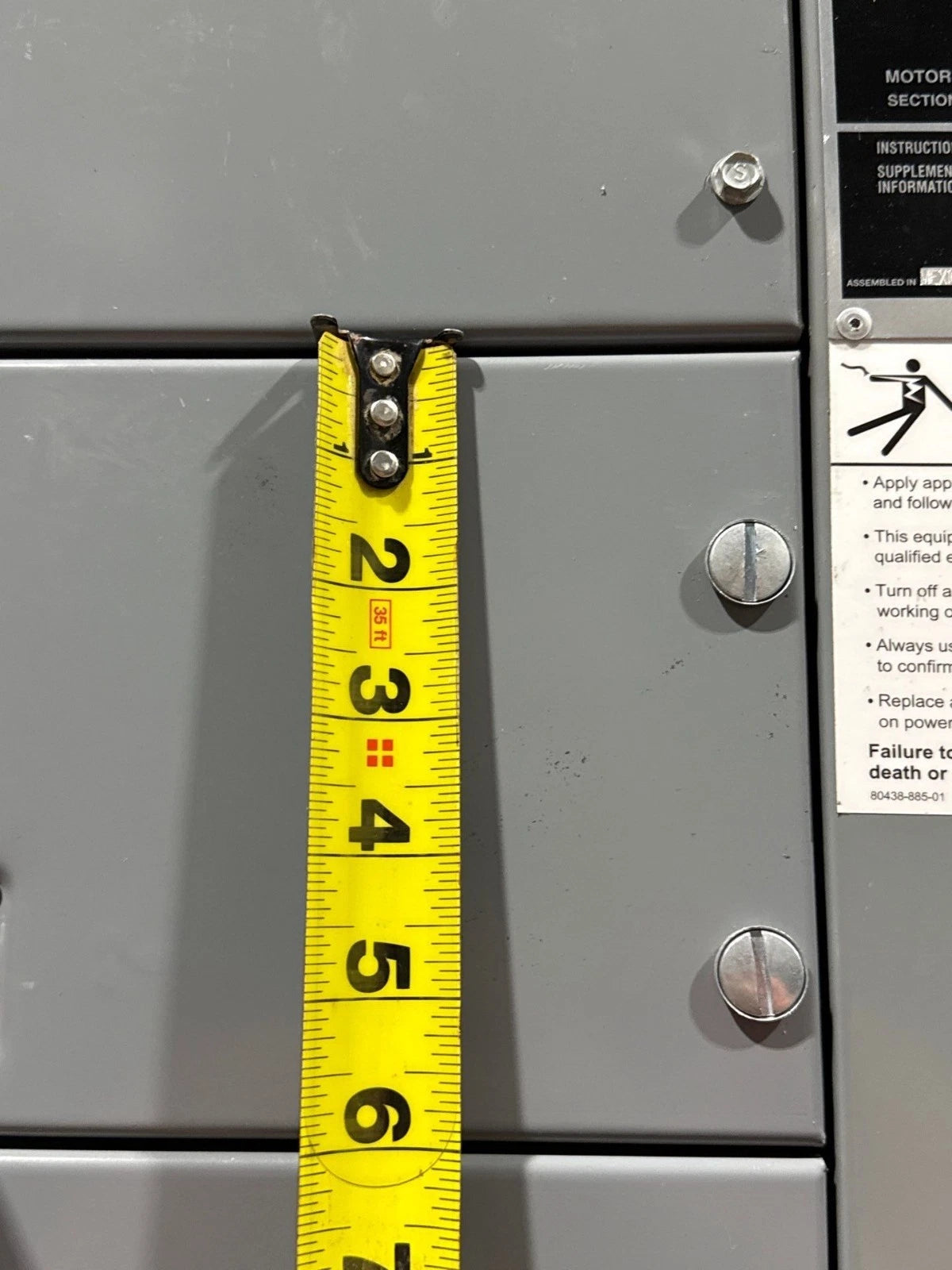 6" Square D Model 6 15A MCC Feeder Bucket HJL36015 Breaker 15 Amp HJL New