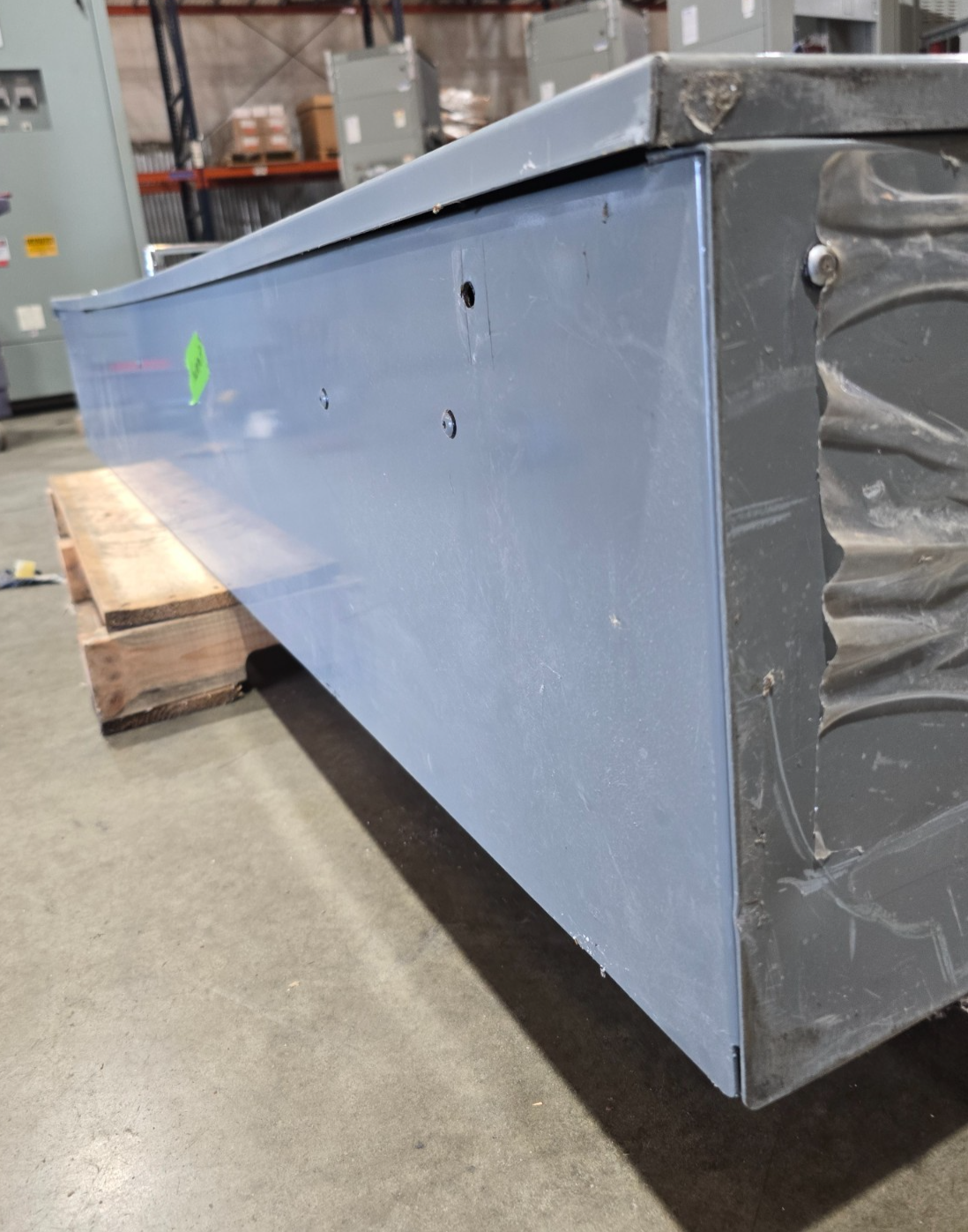 Square D HCP I-Line Panel 400A 480V 3PH 3W MCB 400 Amp LI36400 3R Encl 66 Cir Used