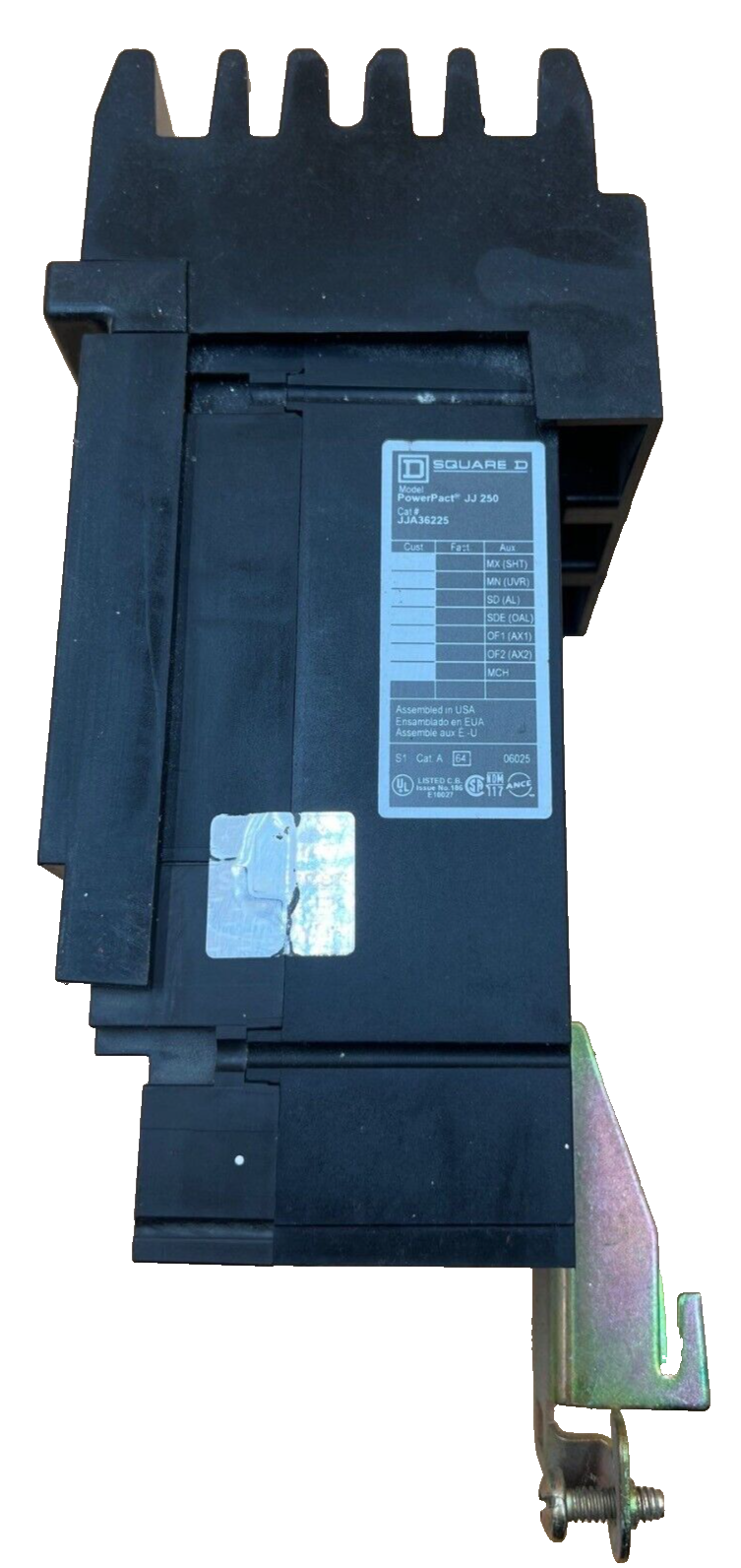 Square D JJA36225 Used