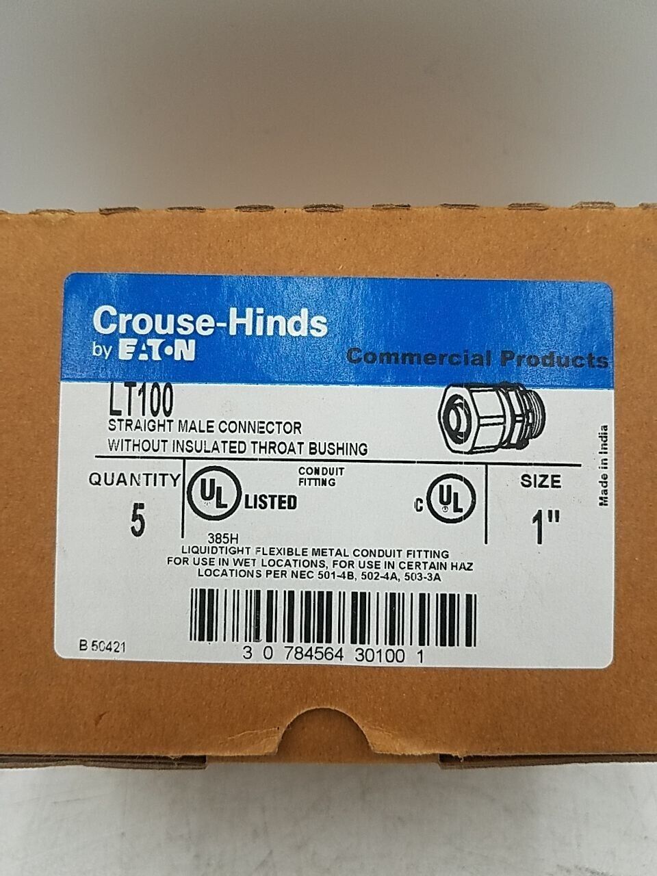 Crouse-Hinds LT100 New