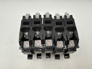 5PC Square D QO130 Plug On Circuit Breaker 30A 1P 120/240V QO 30 Amp Lot of 5 New