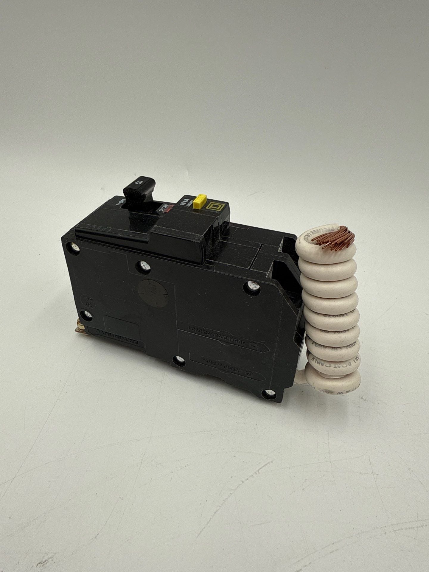 Square D QOB250GFI Circuit Breaker 50A 2P 240V QOB 50 Amp 2 Pole Ground Fault New