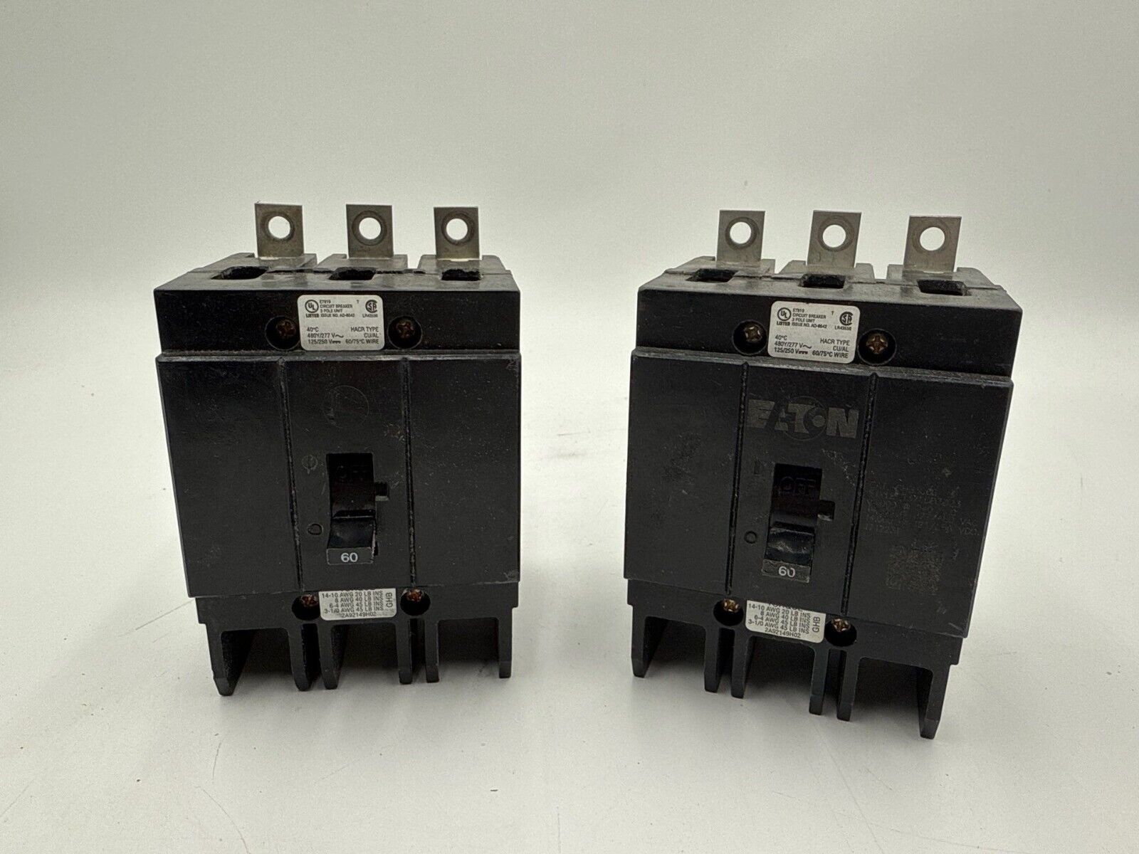 Cutler-Hammer GHB3060 Used