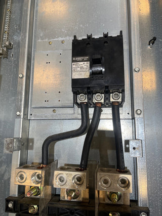 Square D NQOD442L600TFL Panelboard 600A 208/120V 3PH 42 Cir MLO Panel 600 Amp Used