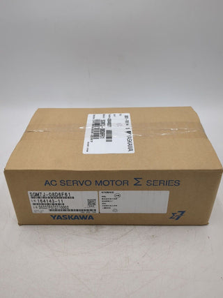 Yaskawa SGM7J-08D6F61 New