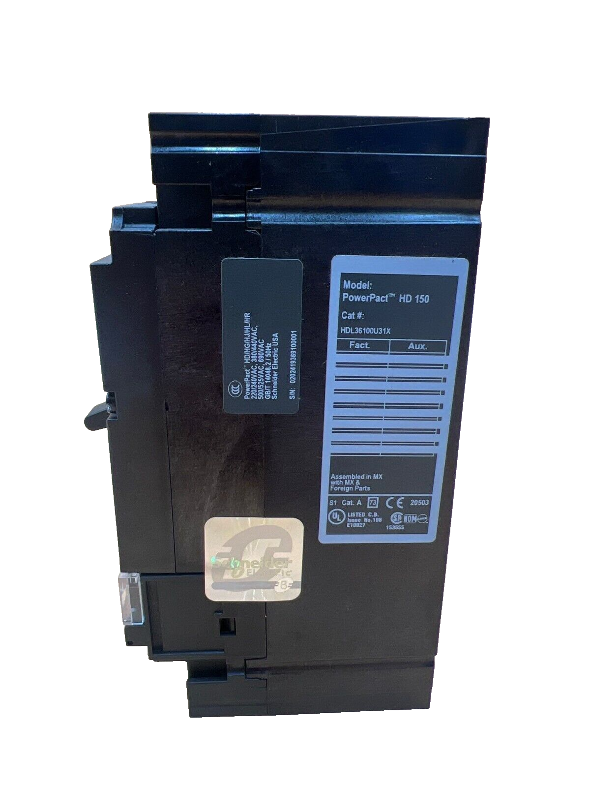 Square D HDL31600U31X New