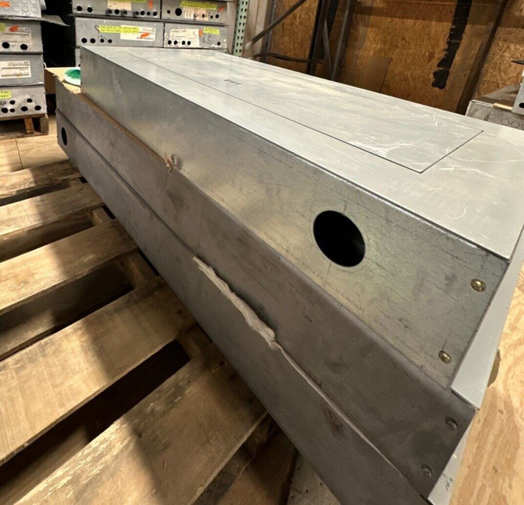 Square D NEHB Panelboard 225A 480/277V 3PH 4W Indoor Encl 42 Cir MLO Main Lug P109 Used