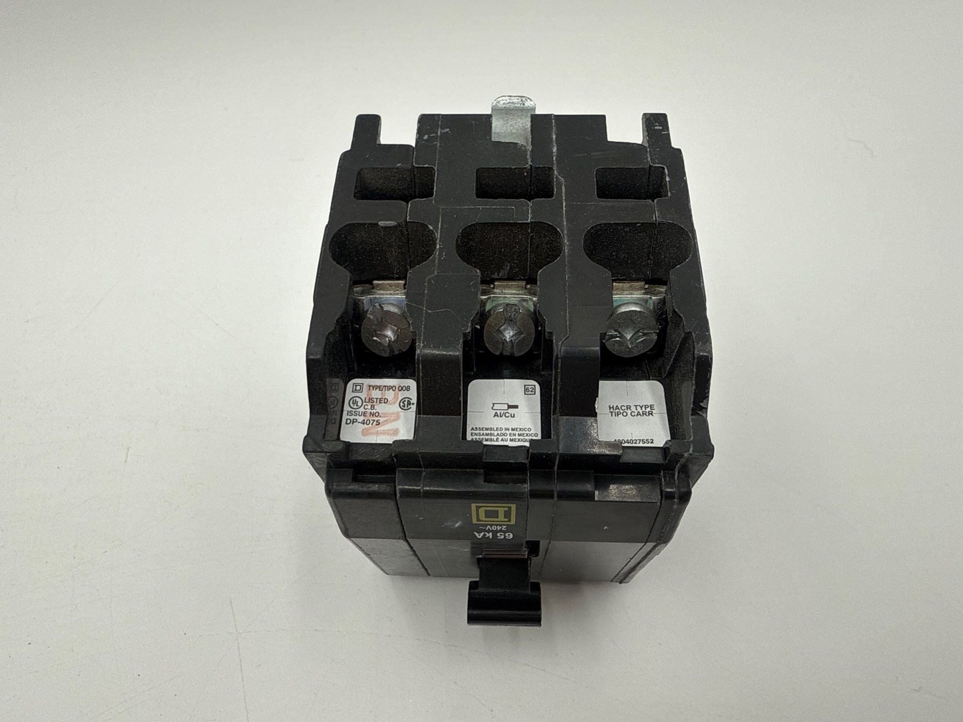 Square D QHB320 Circuit Breaker 20A 3P 120/240V 65kA Bolt On 20 Amp 3 Pole QOB New
