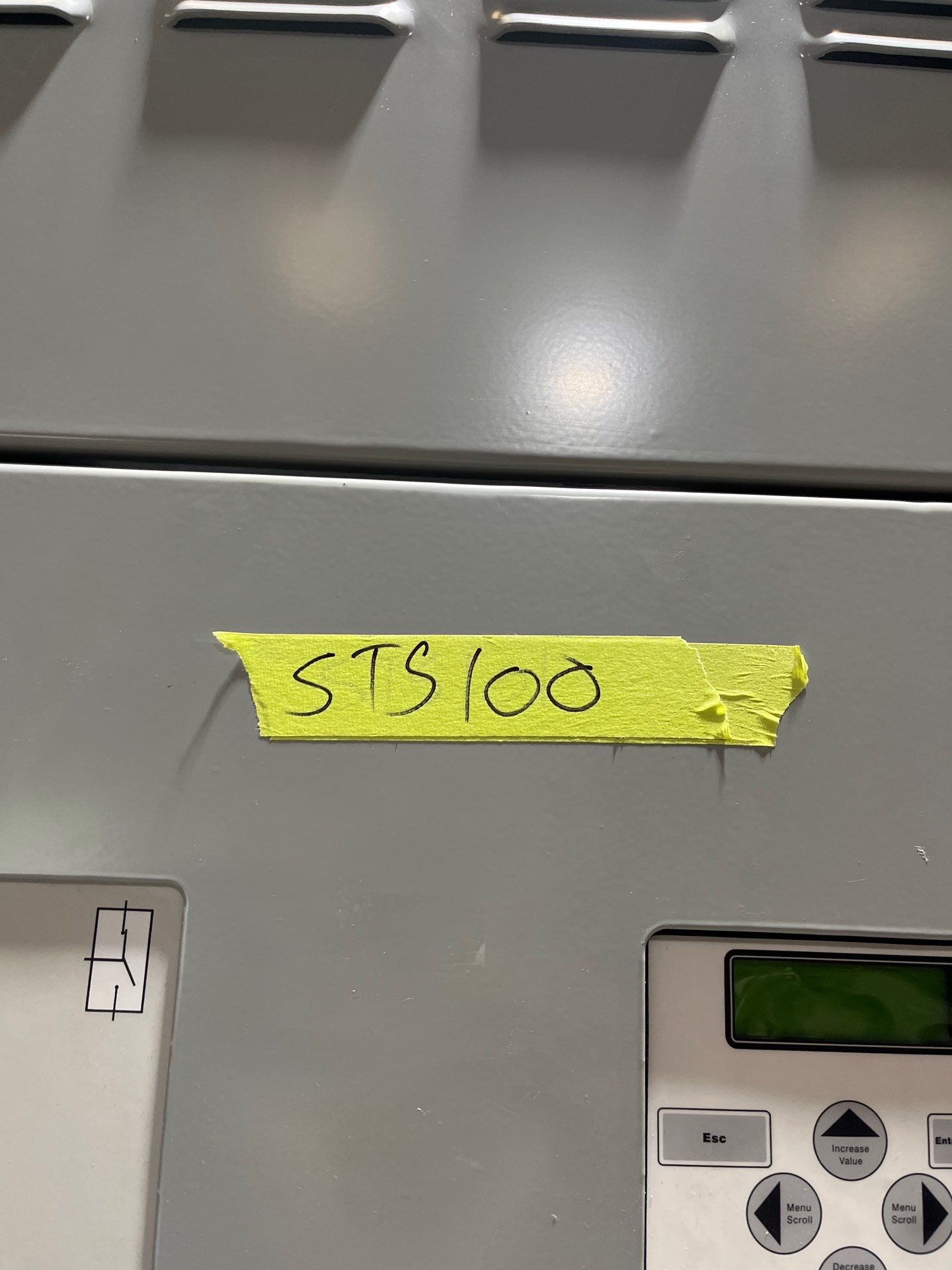 ASCO 7000 Series Automatic Transfer Switch 2000A 480V 3PH G7ATSA32000N5C Used