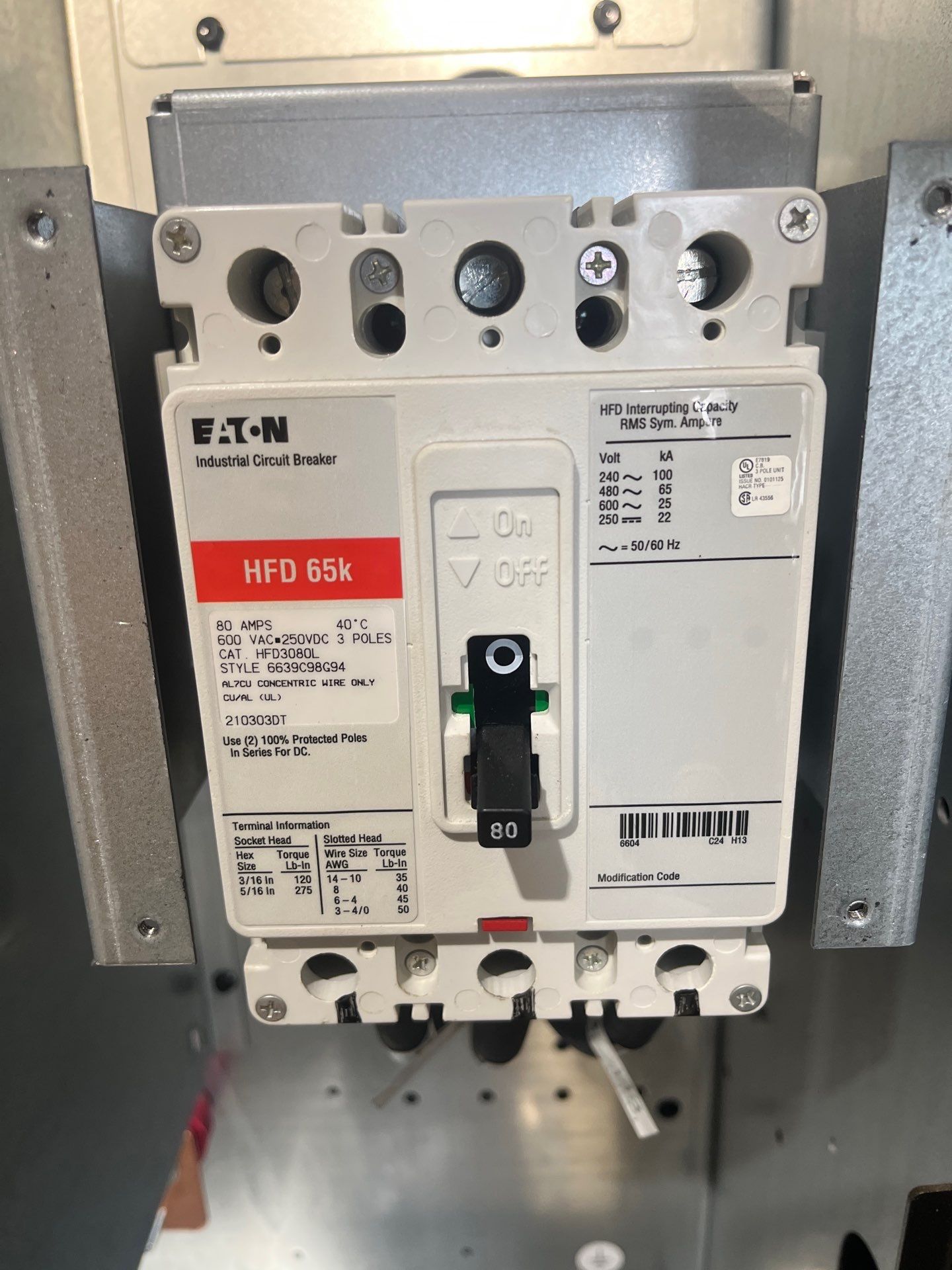 50KVA Eaton 93PM-50 IAC-D 480-208VAC UPS Distribution Integrated Accessory Cabinet New