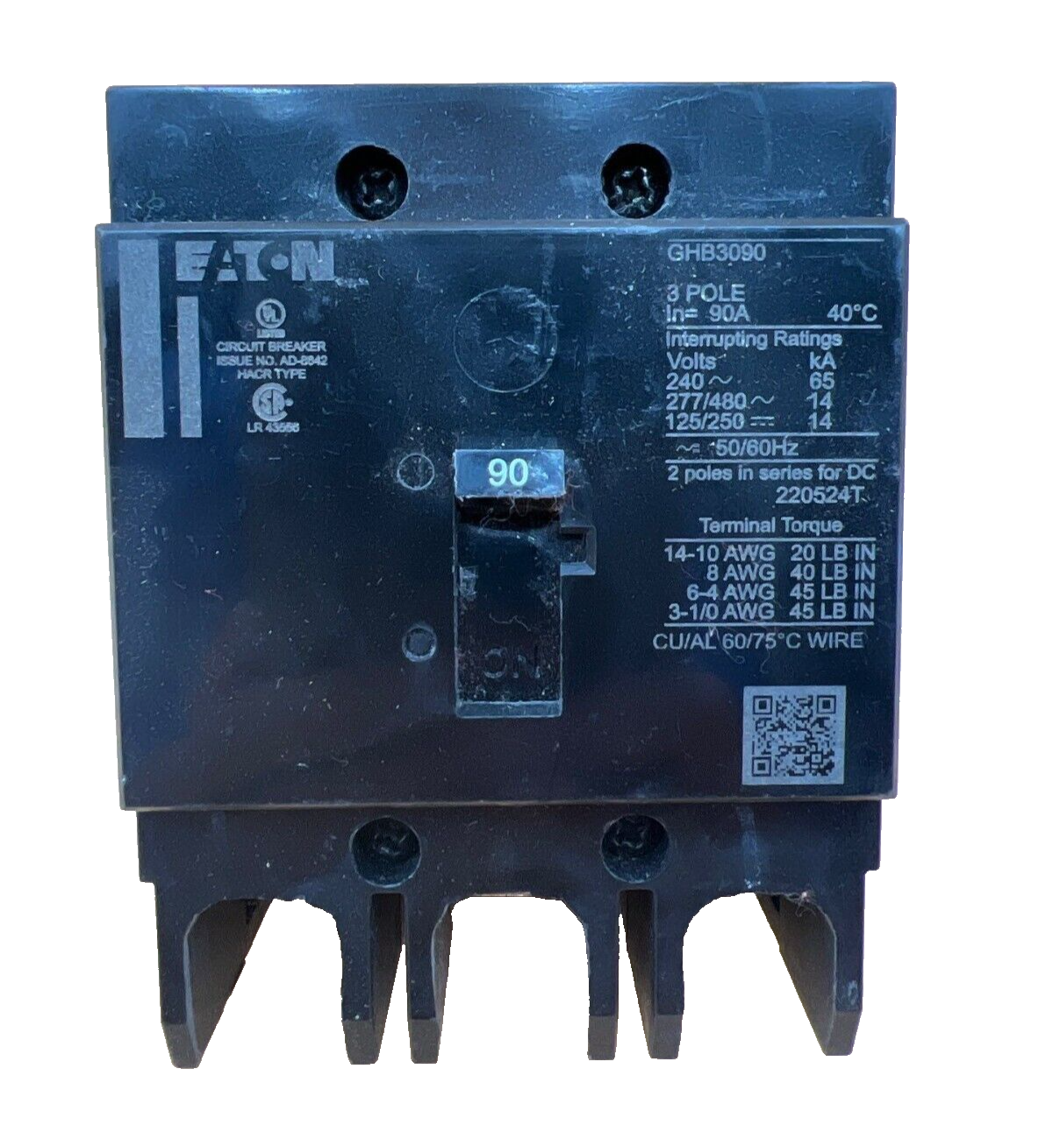 Cutler-Hammer GHB3090 New