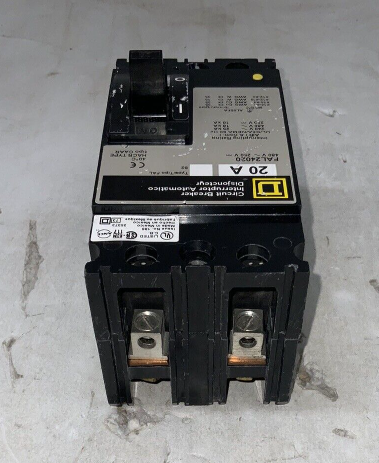 Square D FAL24020 Used