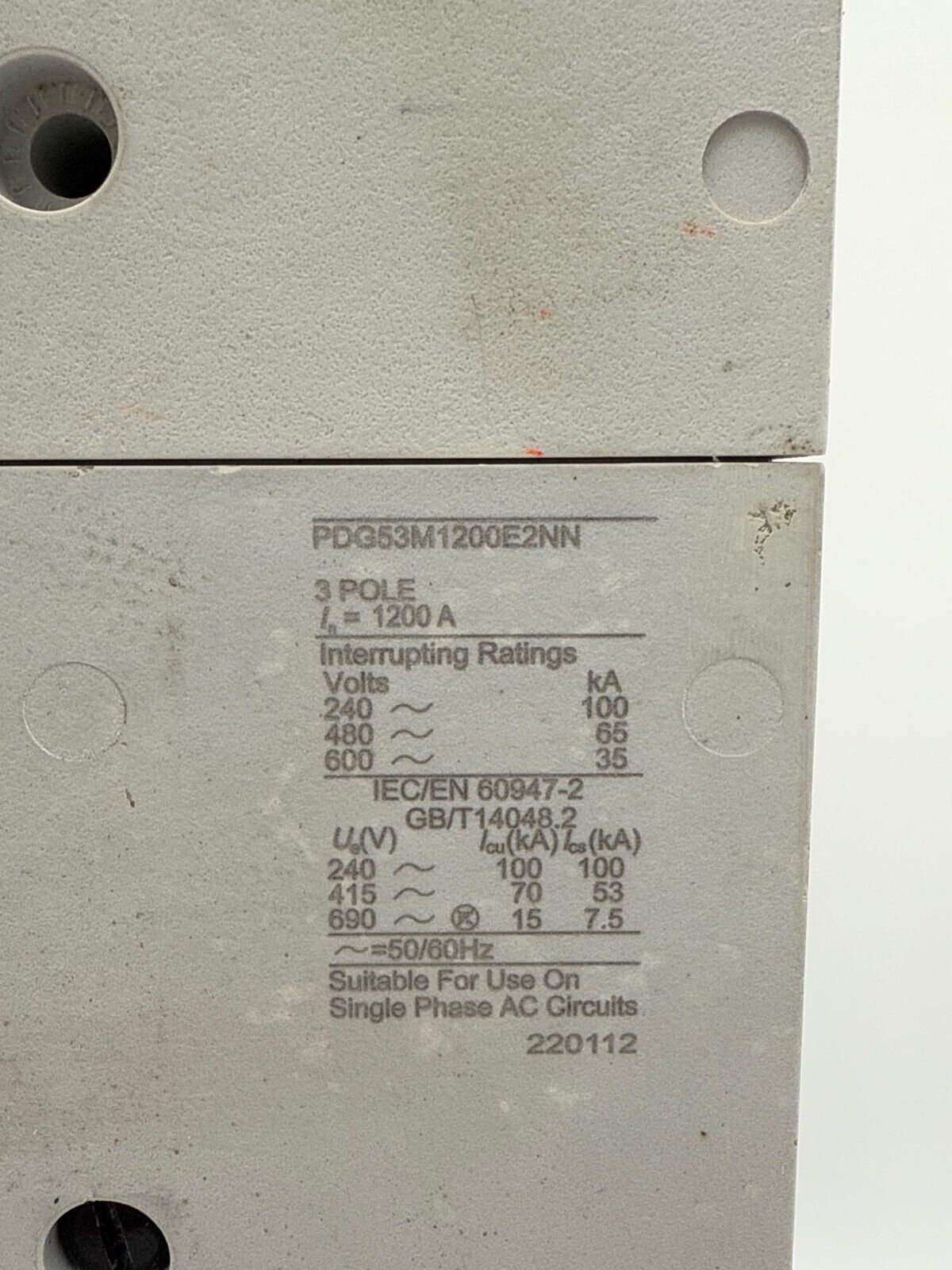 Eaton PDG53M1200E2NN Used