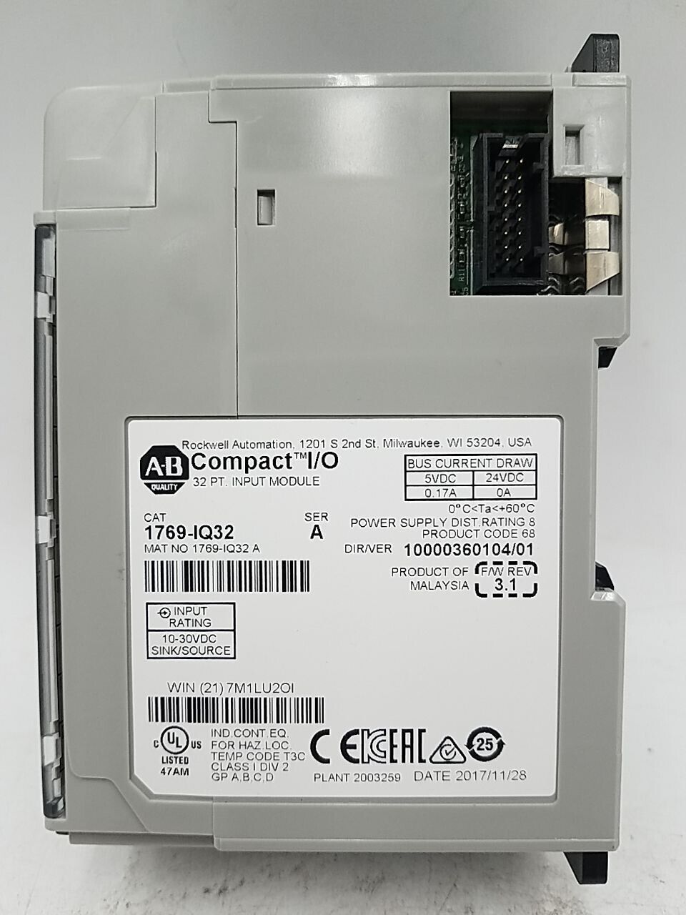 Allen-Bradley 1769-IQ32 New
