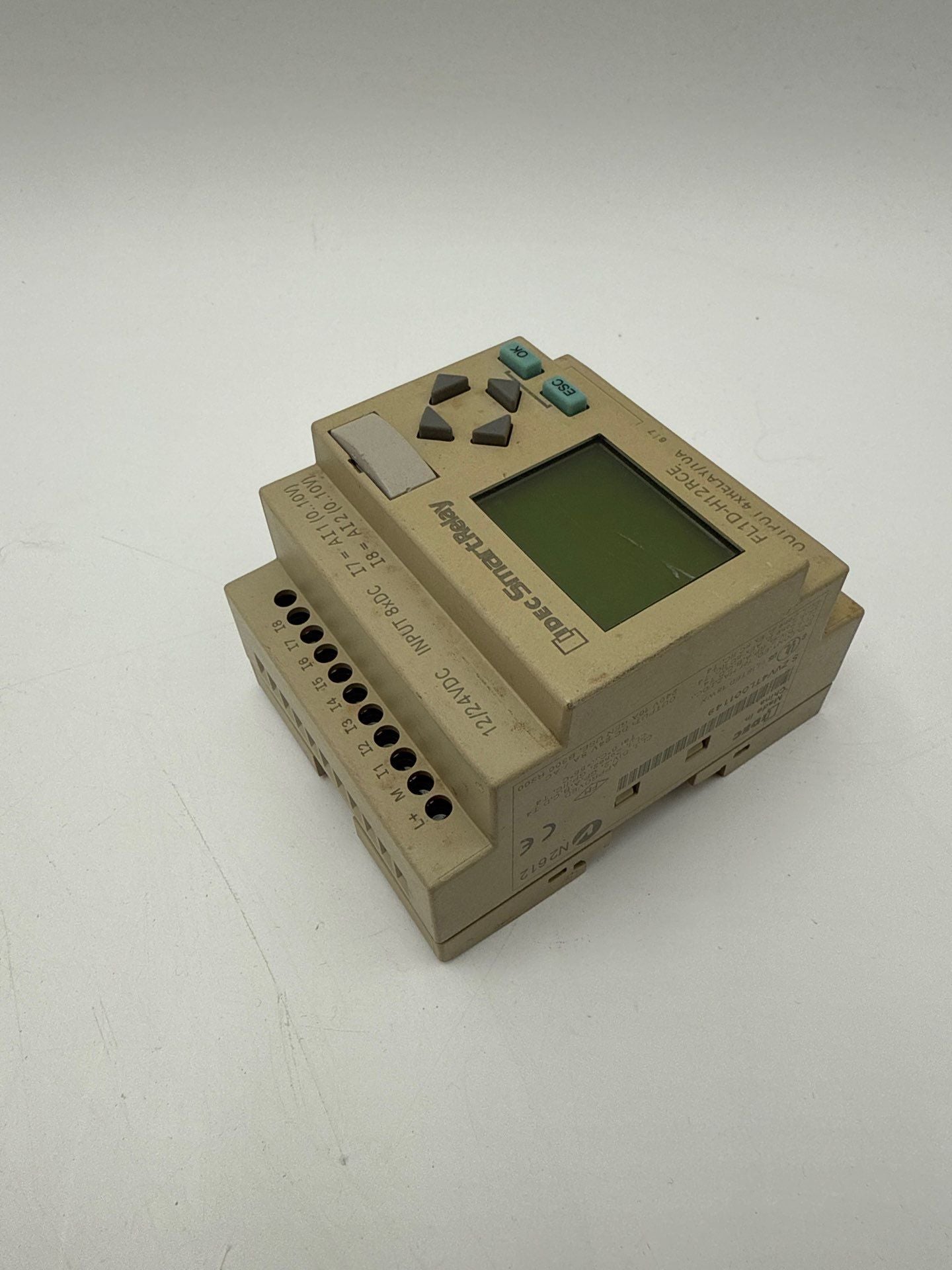 Idec FL1D-H12RCE PLC SmartRelay Base Module 12/24V DC 8 In 4 Out New