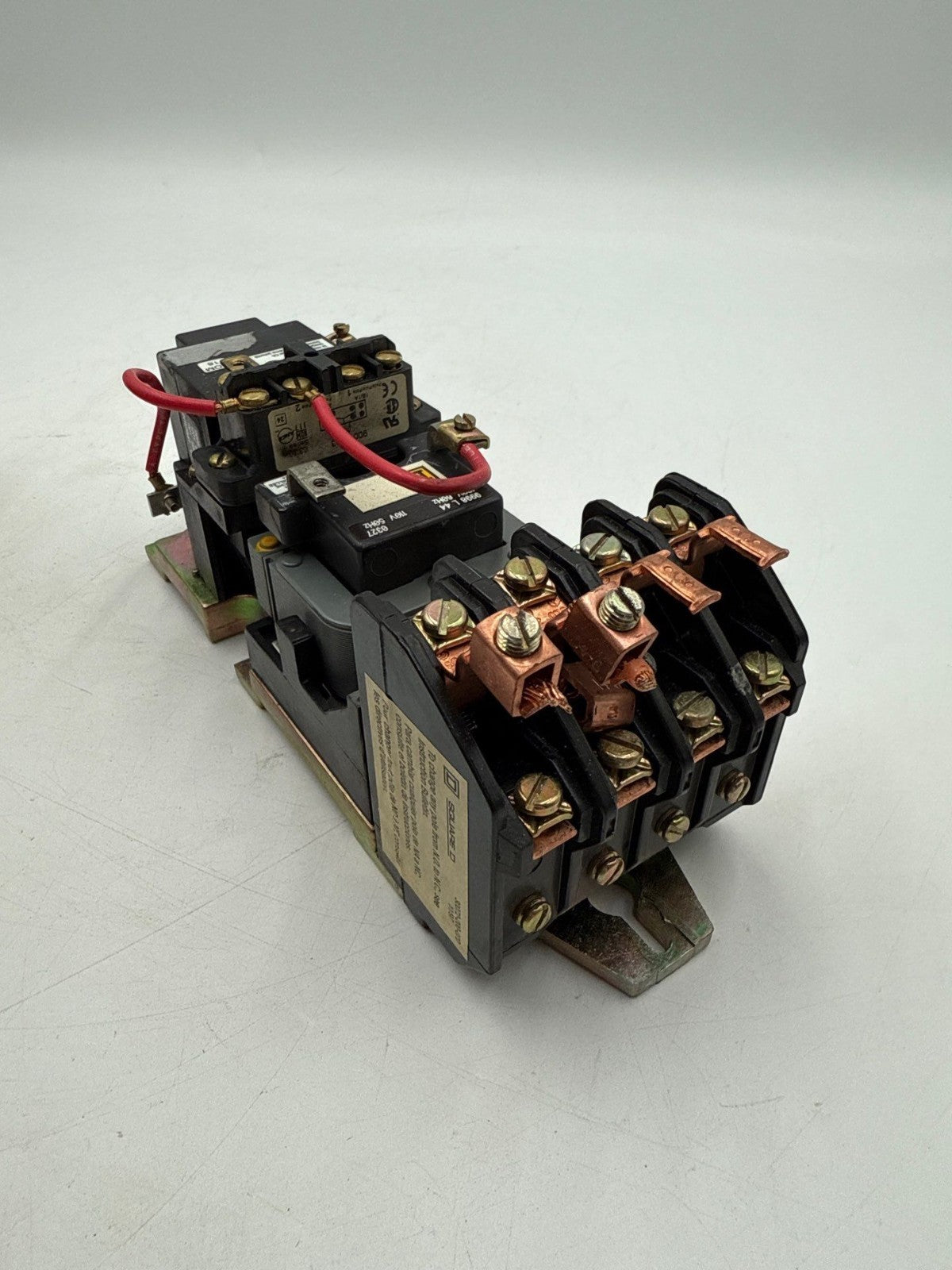 Square D 8903 LX040 Lighting Contactor 4Pole 600V 3PH Coil 110/120V 8903LX040 Used