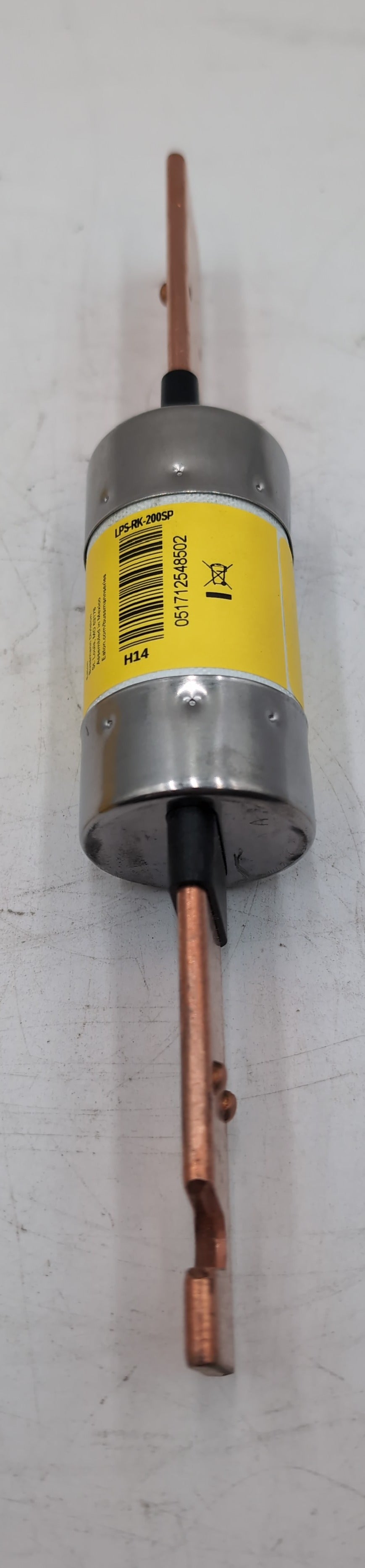 Bussmann LPS-RK-200SPLow Peak Fuse 200Amp 600V Class RK1 Time Delay NEW New