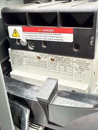 Allen Bradley 2100 15A MCC Feeder Bucket 6" Breaker 140G-H6C3-C15 15 Amp New New