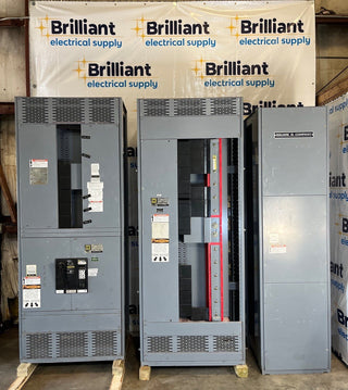 Square D QED Switchboard 1600A 480/277V 3PH 4W MCB PXF361600G LSIG Ground Fault Used