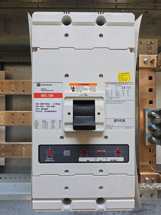 Eaton PRL4 Panelboard 800A 208/120V 3PH 4W MCB Main MDL3800 Indoor Encl BX3673 Used