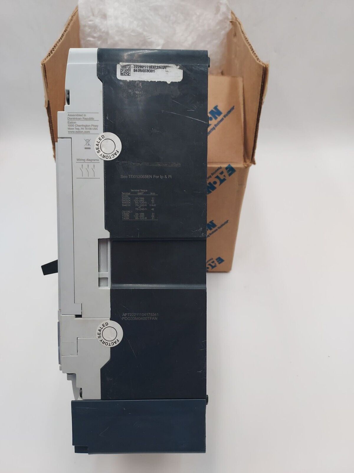 Eaton PDG33M0400TFAN New