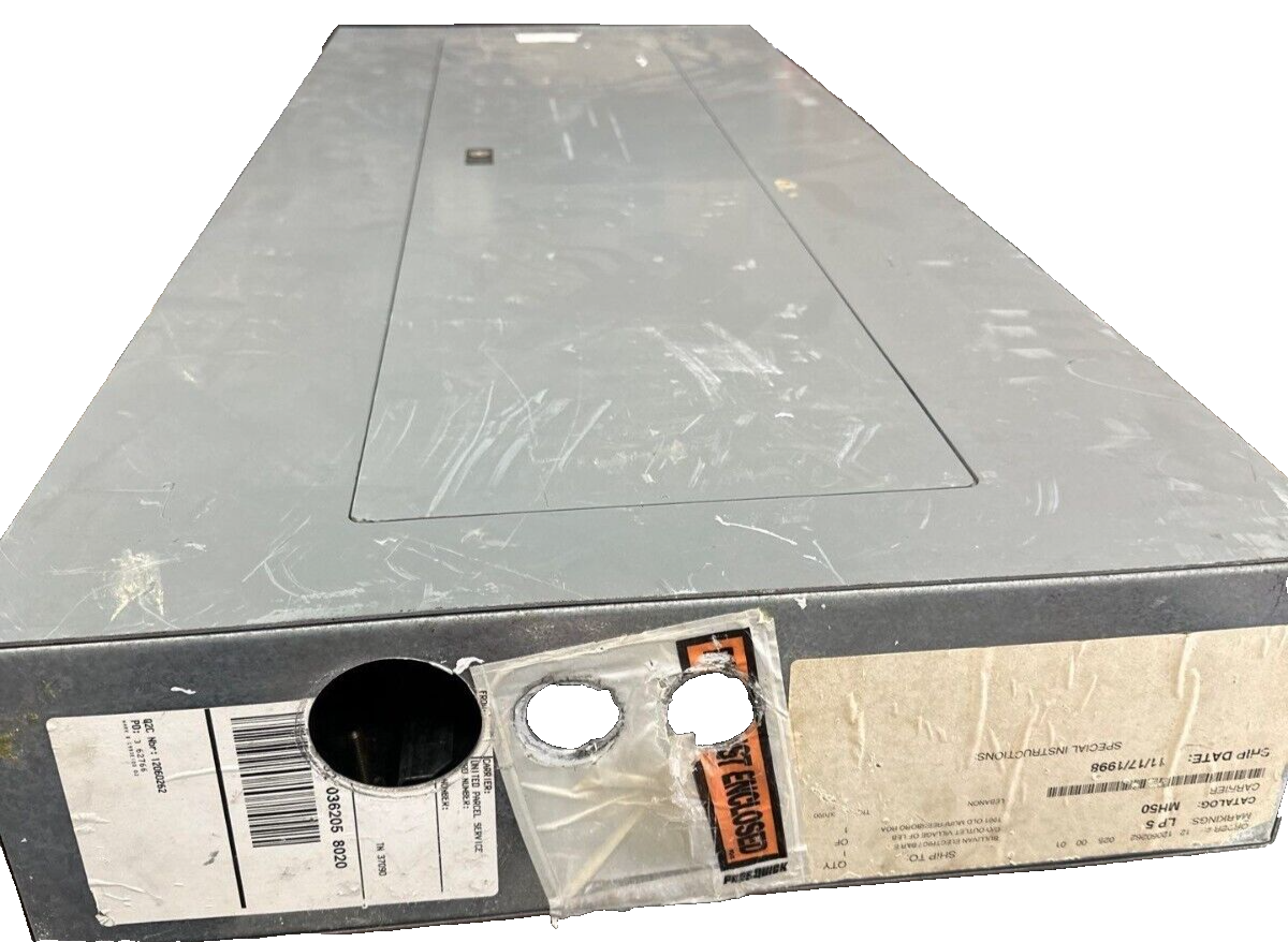 Square D NQOD442M225 Panelboard 225A 208Y/120V 3PH 4W Main MCB Q2L3100 100 Amp P407 Used