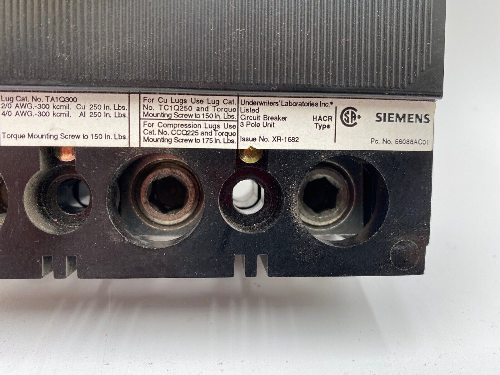 Siemens QJ23B175 Used