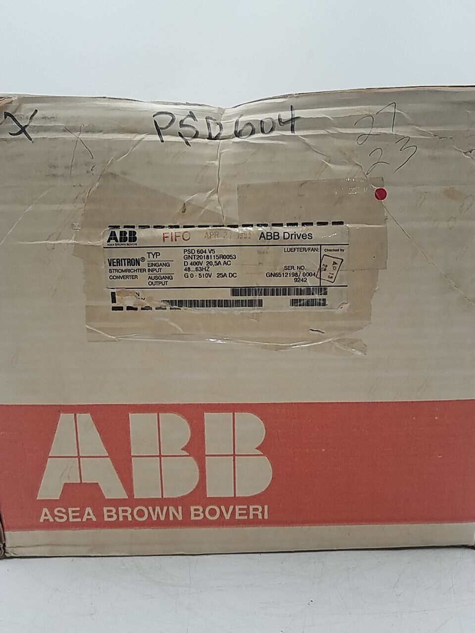 ABB GNT2018115R0053 Used