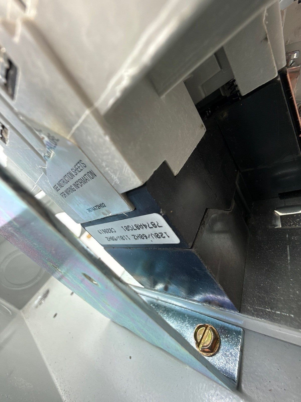 CH ECL04D1A4A Enclosed Lighting Contactor A202K2DAM 60A 4 Pole Coil 110/120V