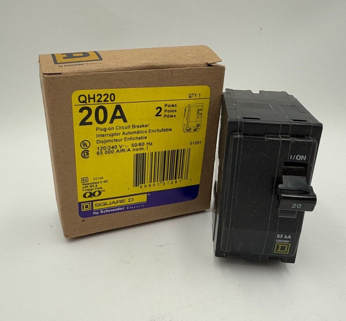 Square D QH220 New
