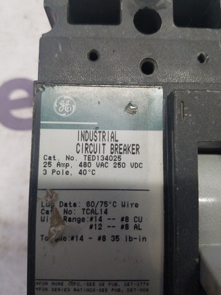 GE TED134025 Used