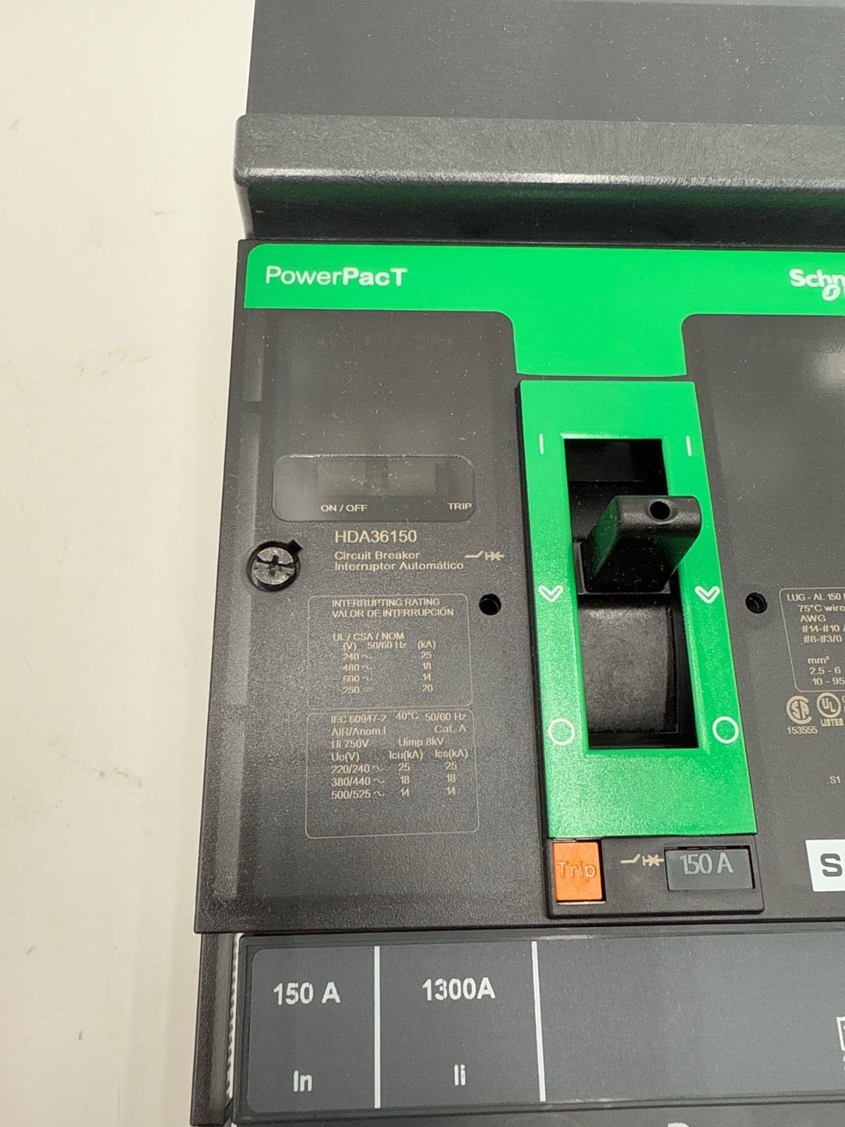 Square D HDA36150 New