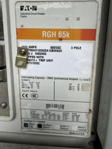 Eaton ATS1200N3R Used