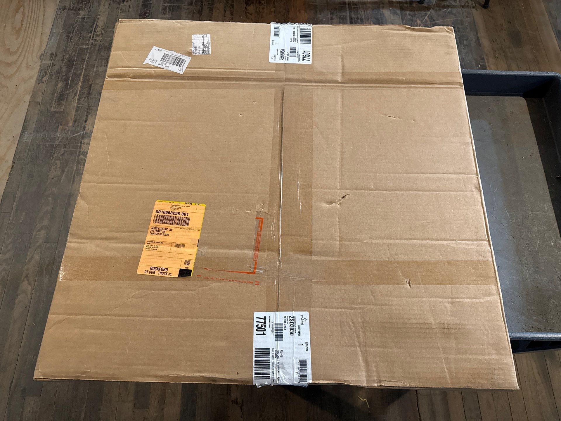 nVENT Hoffman ZSD3030 Concept Replacement Door Single-Door Flush-Mount 30x30 New