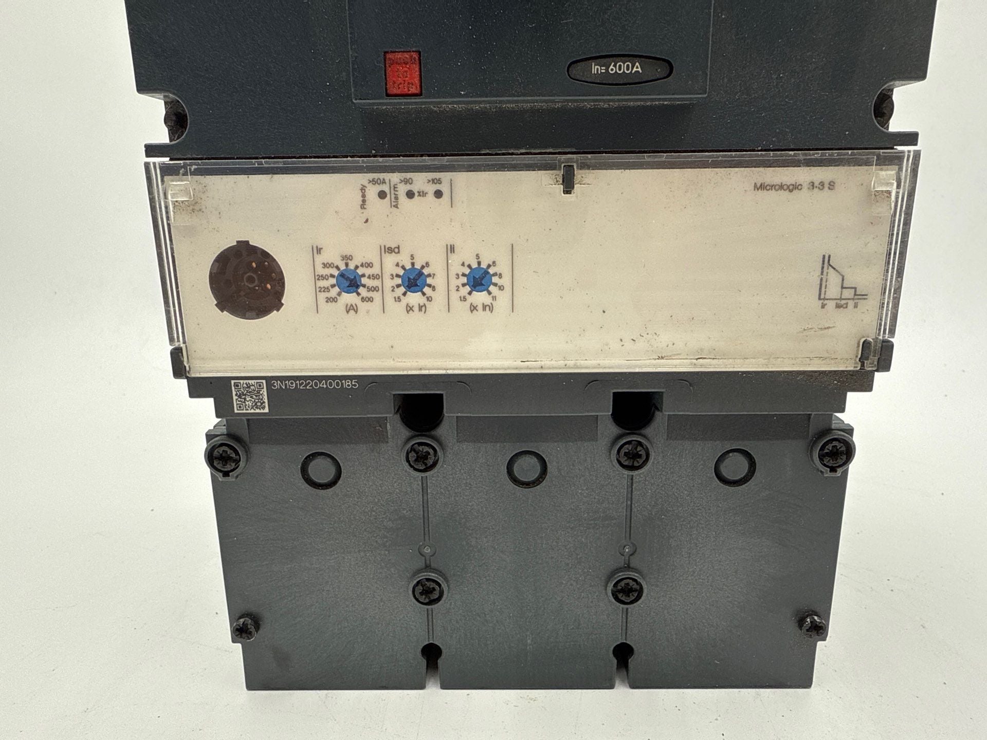 Square D LGL36600U33X Circuit Breaker 600A 3P 600V LG 600 PowerPact 600 Amp Used