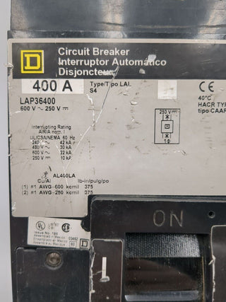 Square D LAP Used