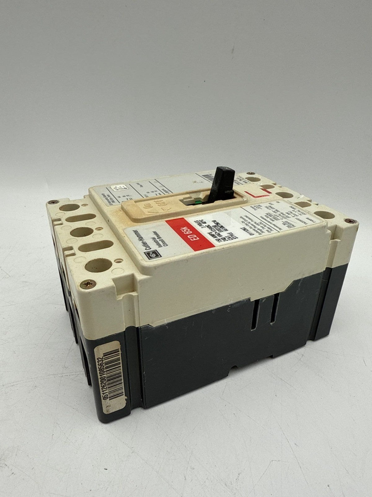 Cutler Hammer ED3150 Circuit Breaker 150A 3P 240V 3PH ED 65k 150 Amp 3 Pole Used