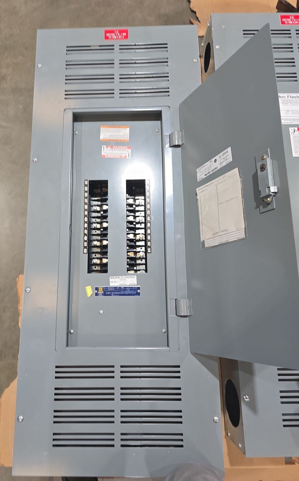 Square D NQOD430L400 Panelboard 400 Amp 208/120V 30 Cir 3PH MLO Panel 400A 3PH Used