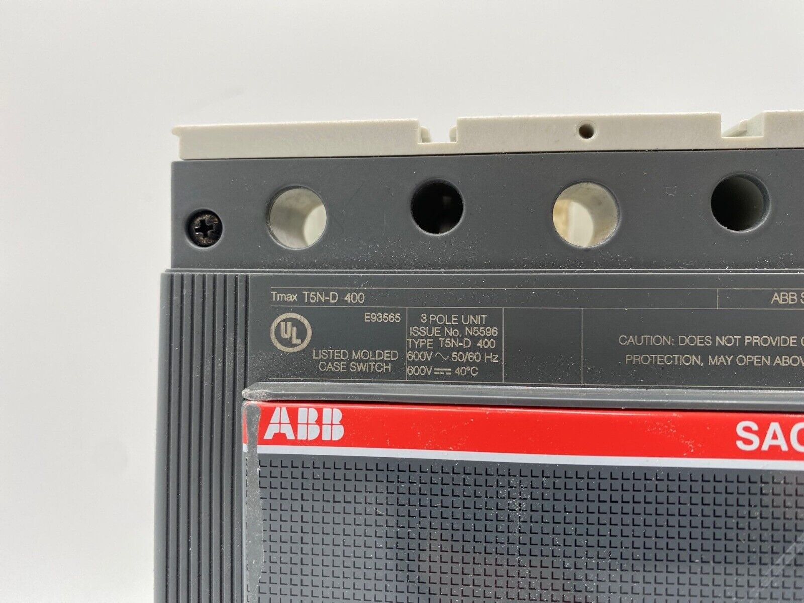ABB T5N-D400 Used