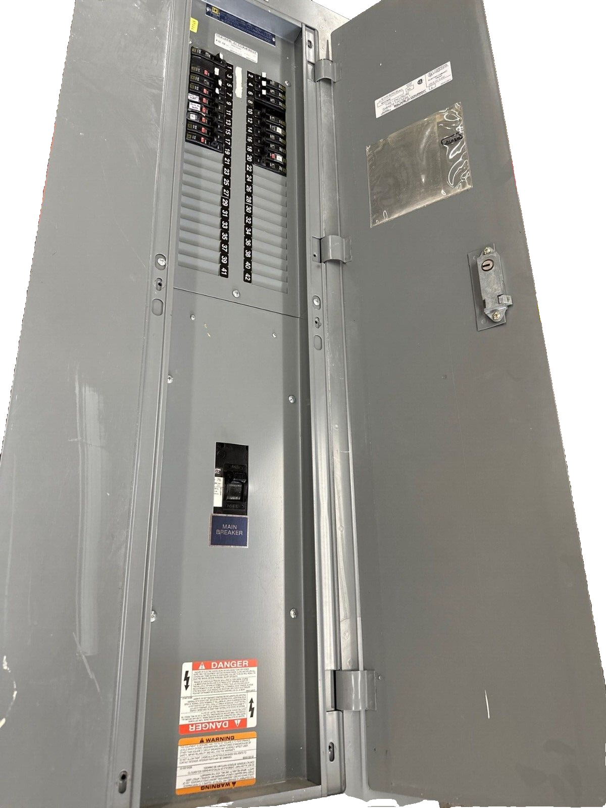 Square D NQOD442M225 NQOD Panelboard 225A 208Y/120V 3PH 4W Main MCB Q2L3100 P397 Used