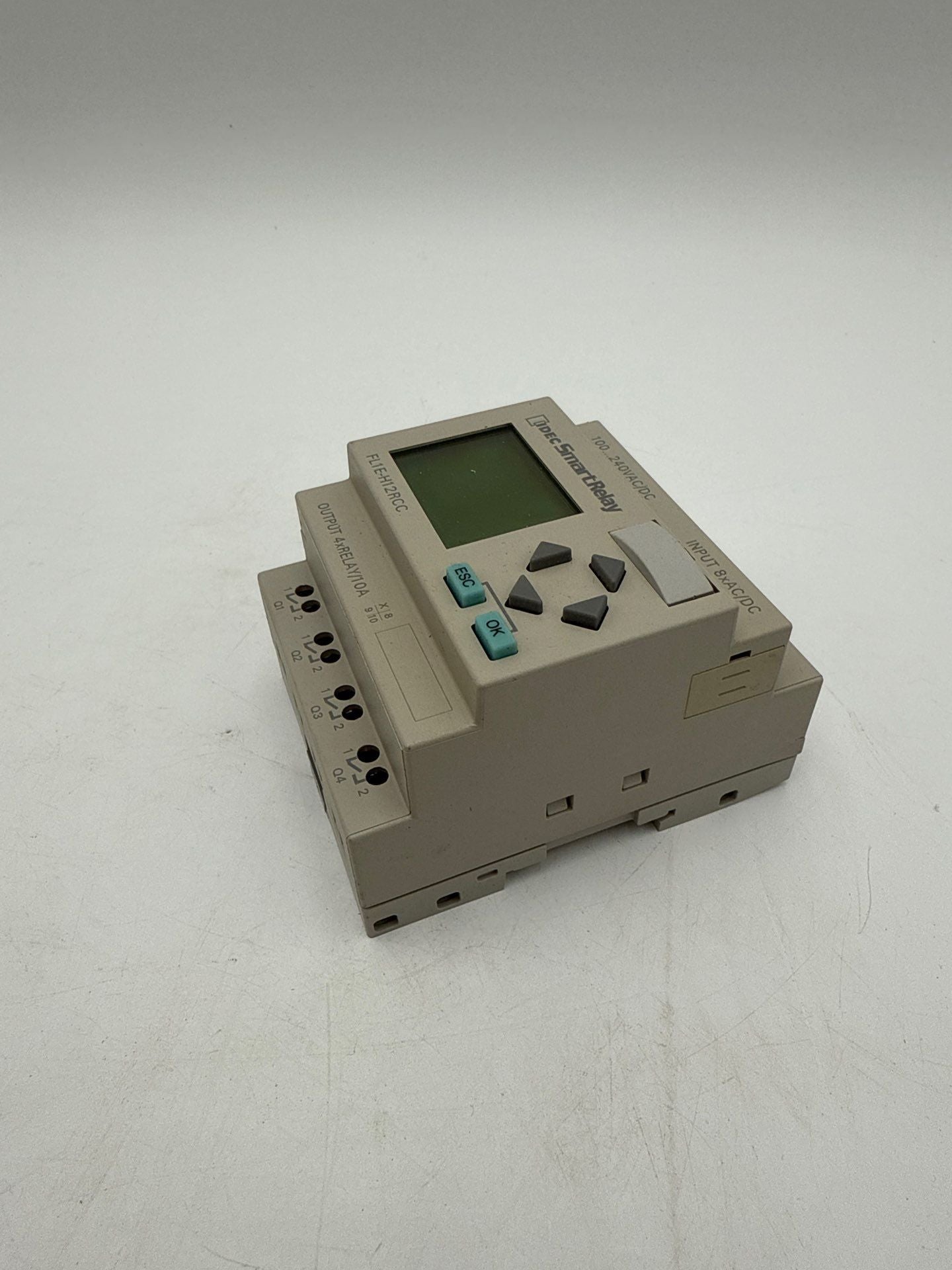 IDEC SmartRelay FL1E-H12RCC Programmable Relay 24VAC/DC 8 Input 4 Output New