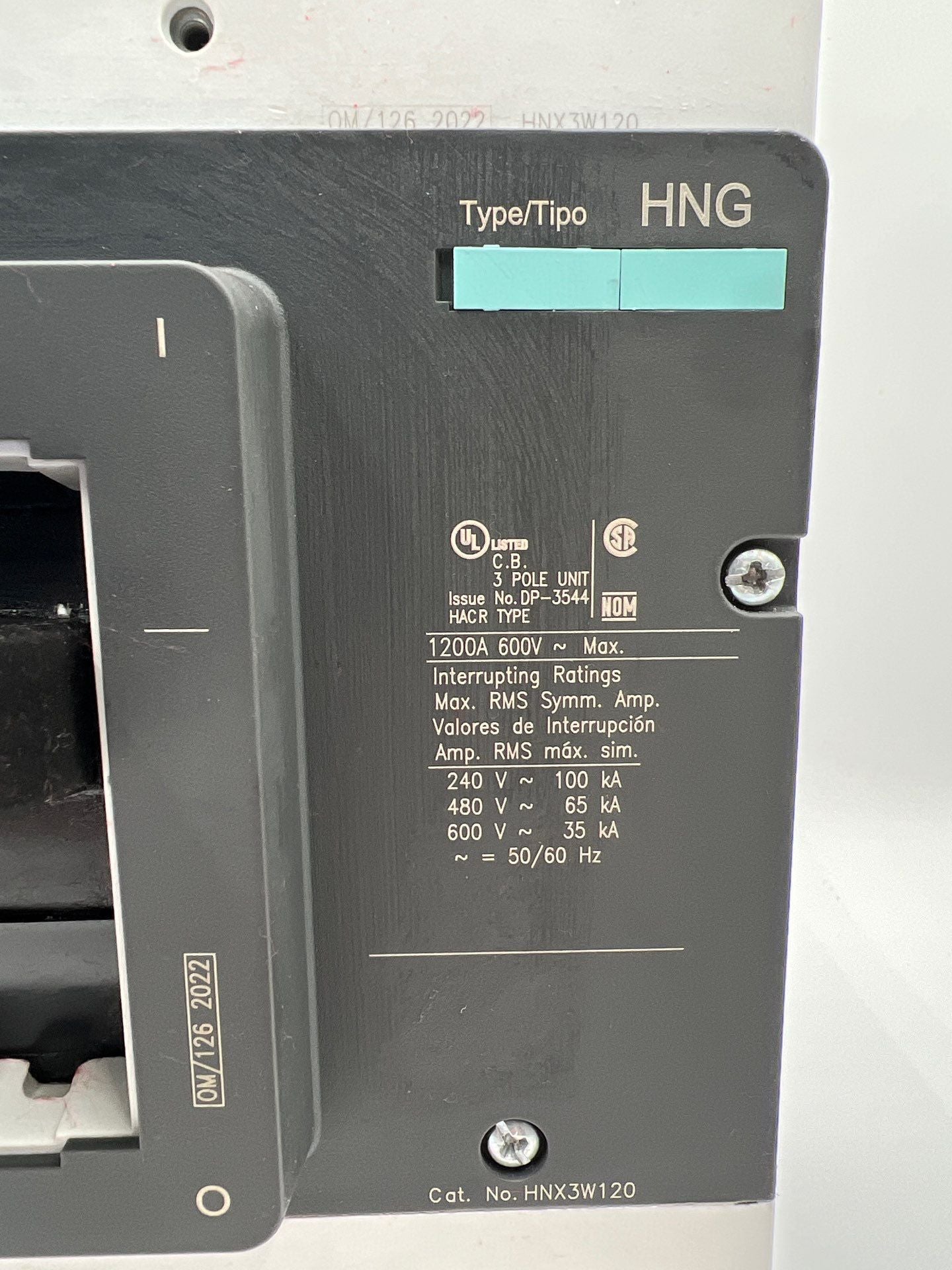 Siemens HNX3W120 New