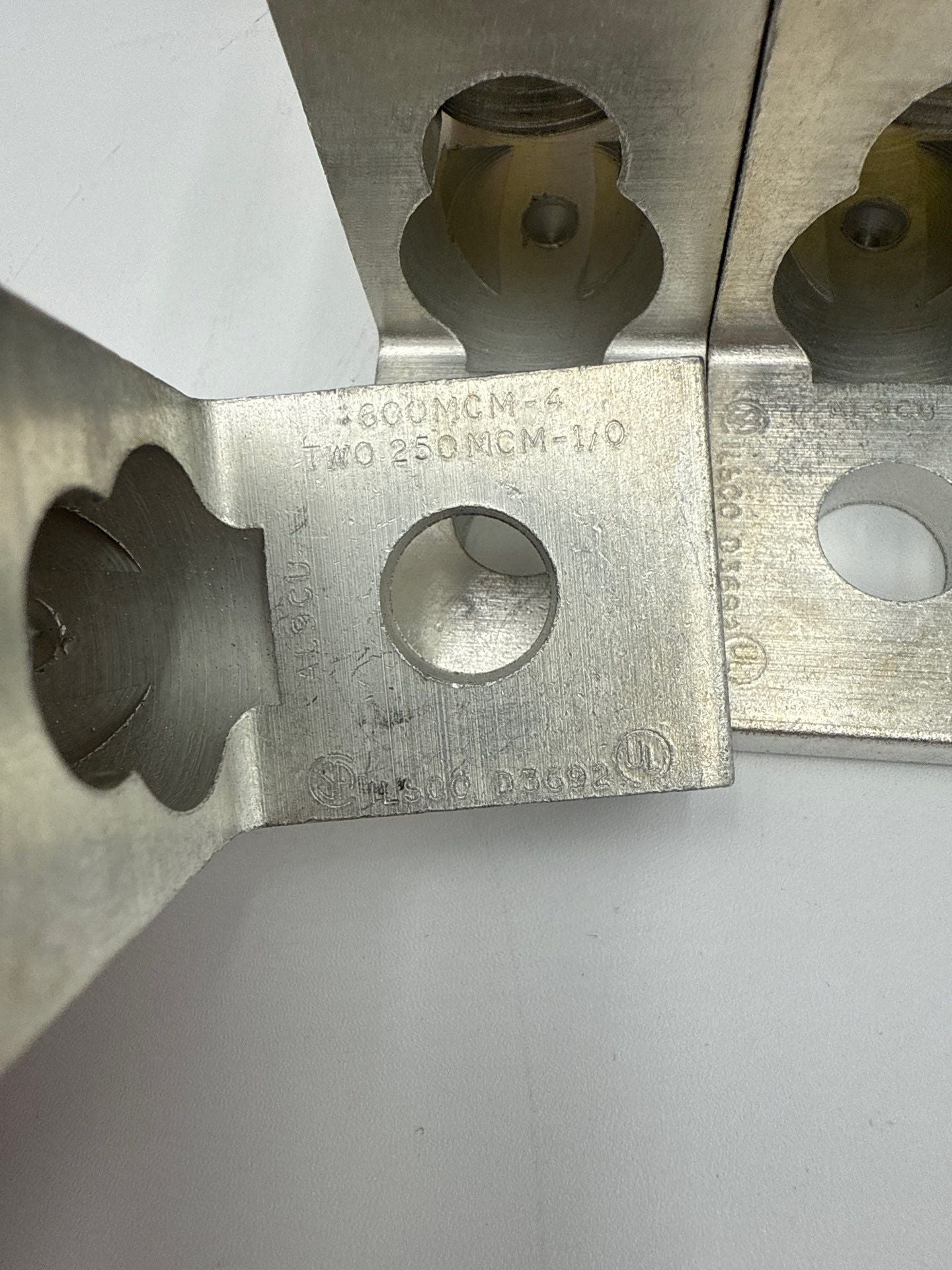 Square D DASKGS400 Terminal Lug Kit Mechanical Set Screw Aluminum New