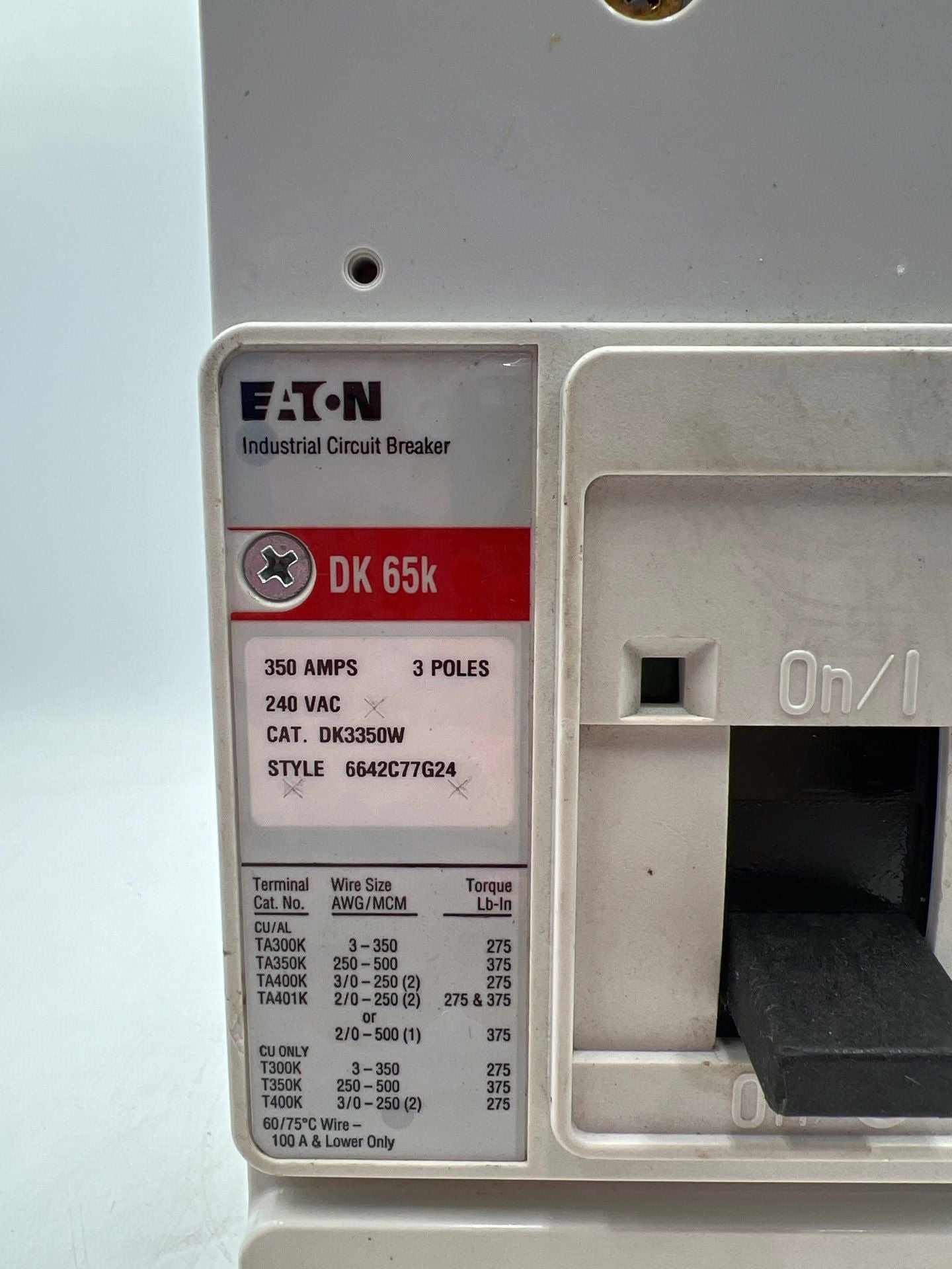 Eaton DK3350W Used