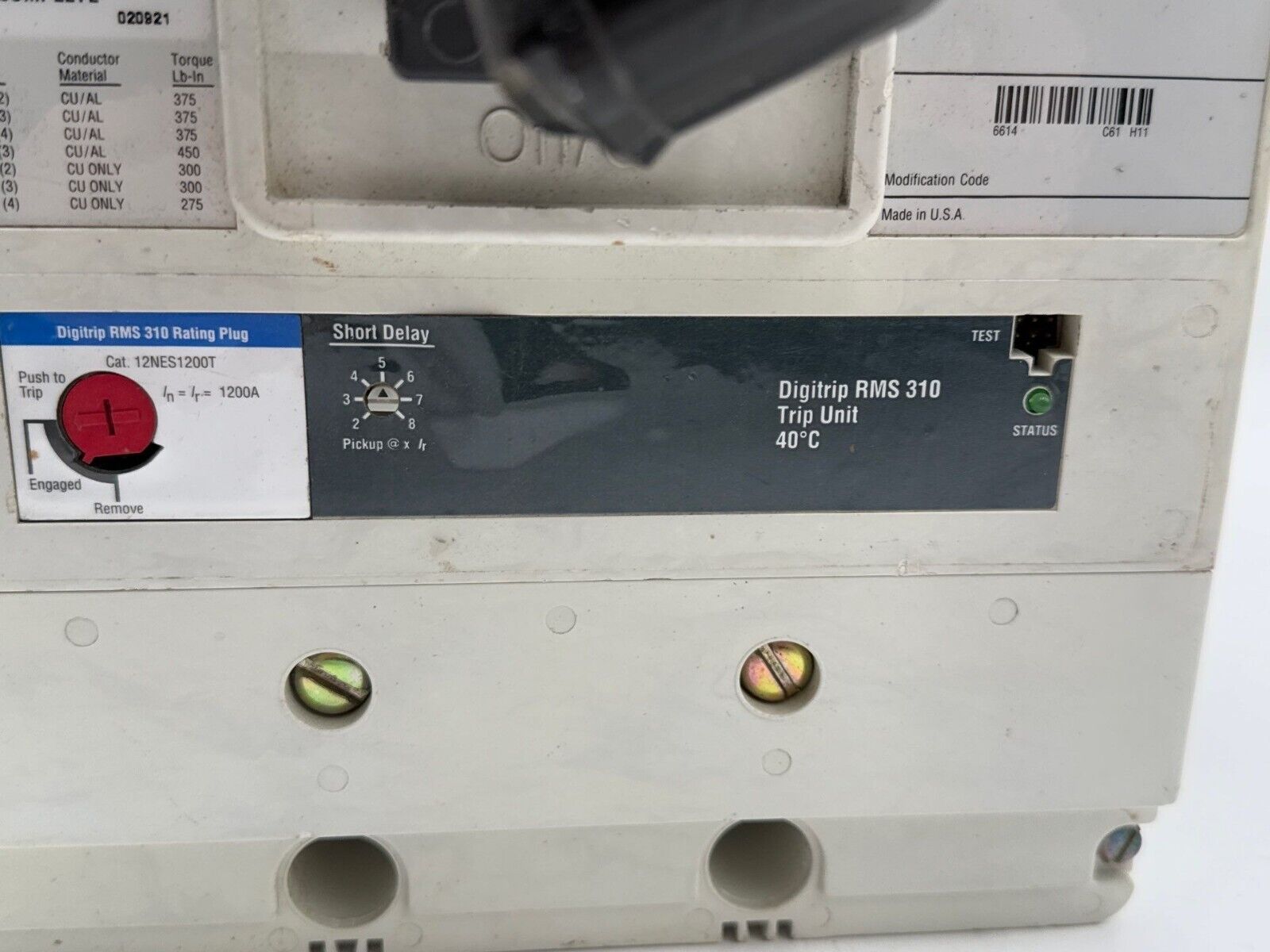 Cutler-Hammer ND312T33W Used