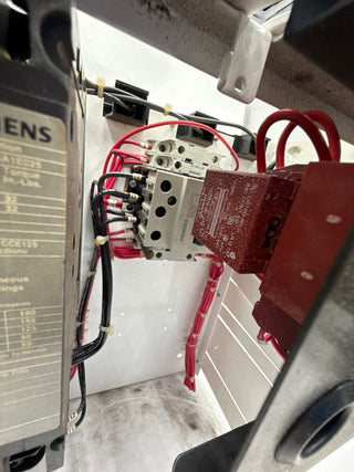 Siemens Model 95 18" 25A Combo MCC Bucket Size 1 3TF44 Starter ED63A025 Used