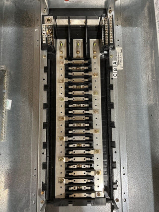 Square D NQ Panelboard 100A 208Y/120V 3PH 4W Indoor Encl 42 Circuit MCB MH35BE P621 Used